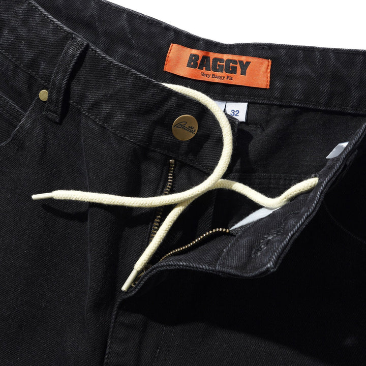 Lock Baggy Denim Jeans