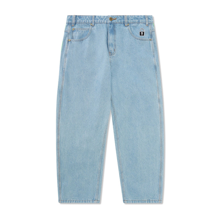 Lock Baggy Denim Jeans