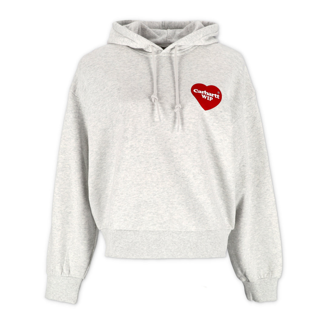 W Hooded Heart Sweat