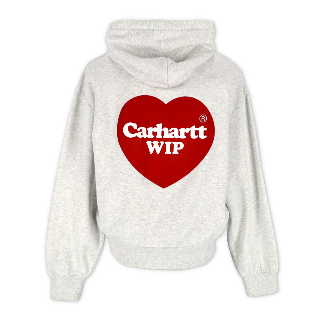 W Hooded Heart Sweat