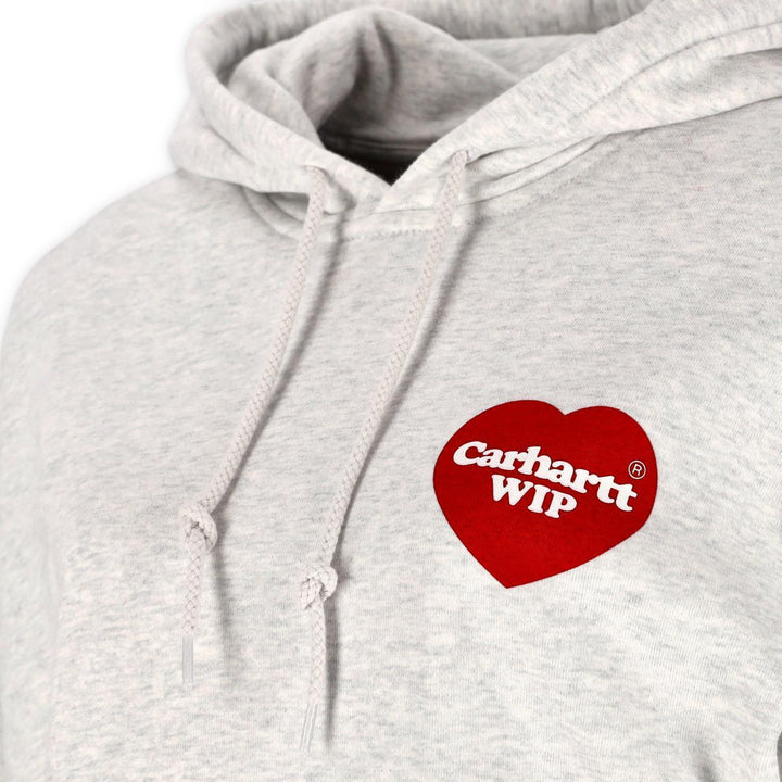 W Hooded Heart Sweat