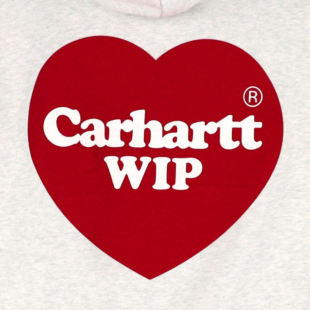 W Hooded Heart Sweat