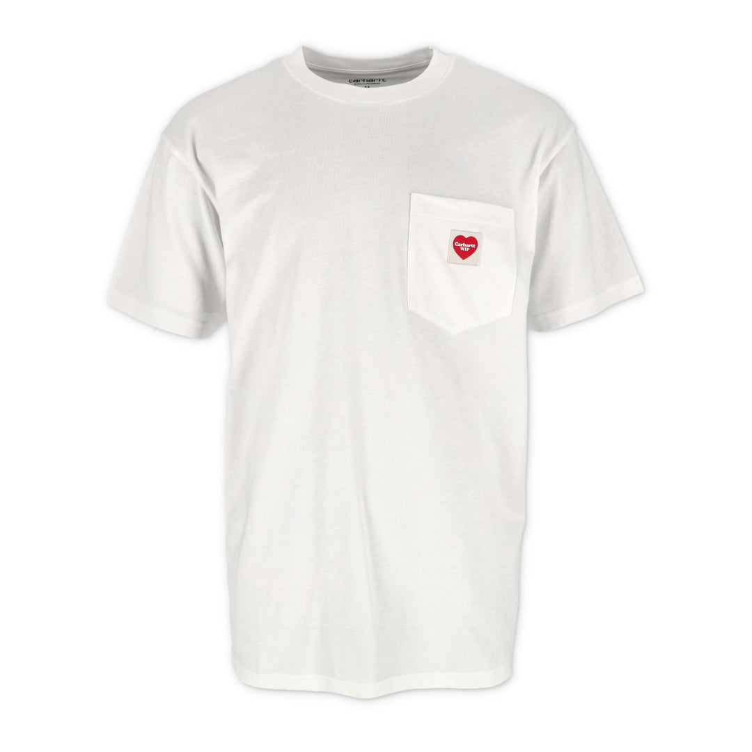 W S/S Pocket Heart  T-Shirt