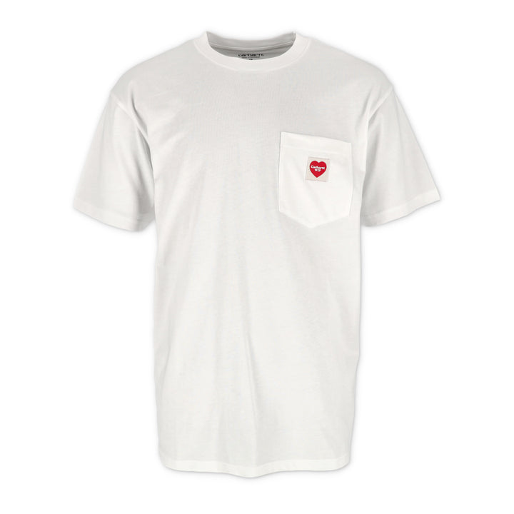 W S/S Pocket Heart  T-Shirt