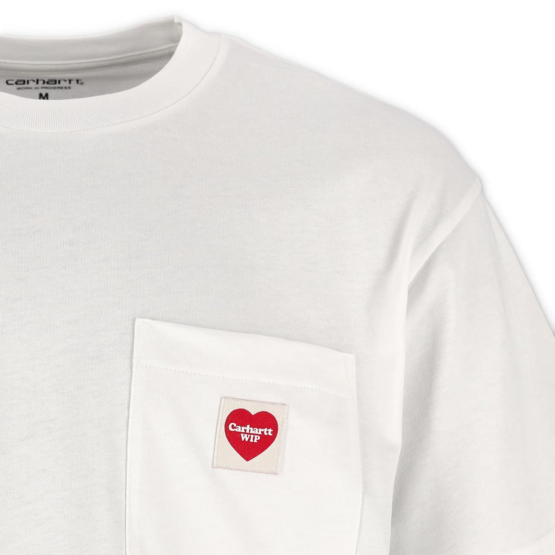 W S/S Pocket Heart  T-Shirt