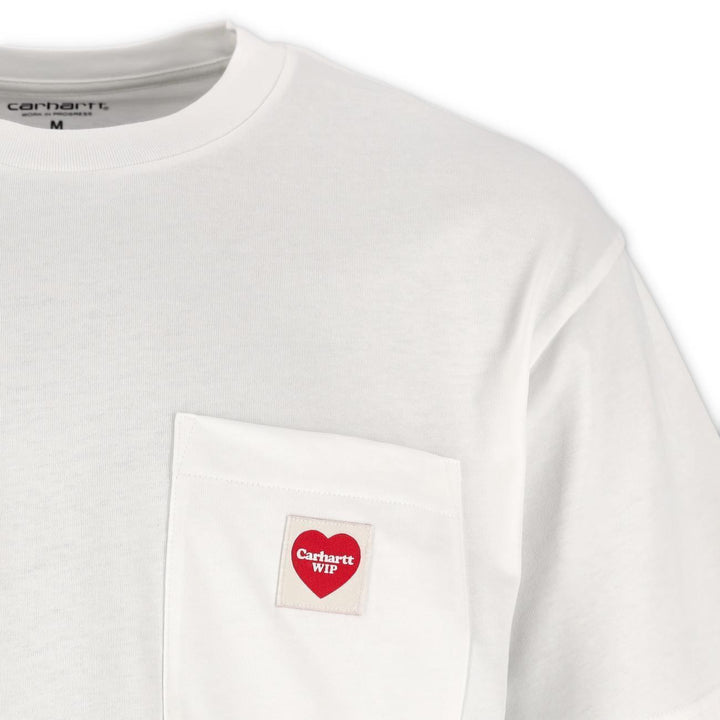 W S/S Pocket Heart  T-Shirt