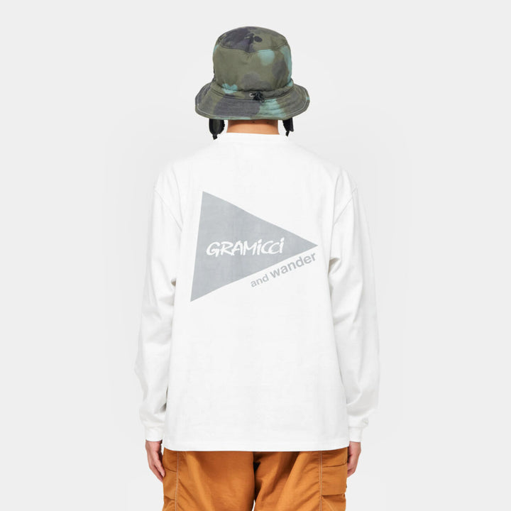 x and wander Backprint L/S Tee